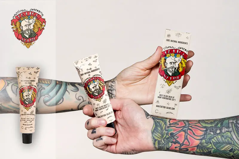 Vegane Tattoo Salbe