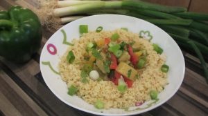 Rezept Ananas Paprika Curry mit Couscous