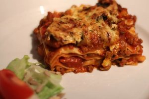 Rezept veganeLasagne Bolonese