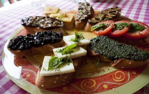 Essen-Zwischenmahlzeit-Brot