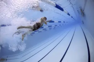 Abnehmen durch schwimmen