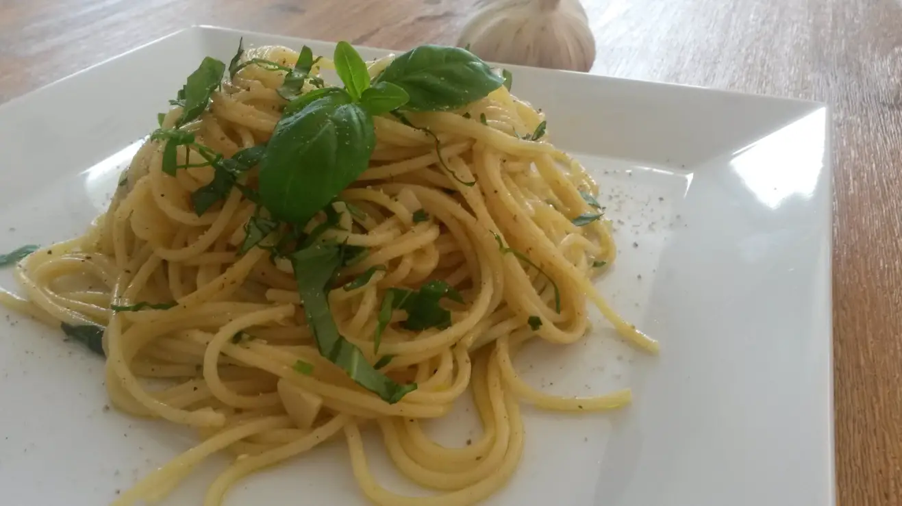 Spaghetti aglio e olio