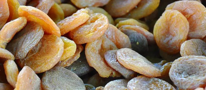 Eisenhaltige Lebensmittel: Getrocknete Aprikosen