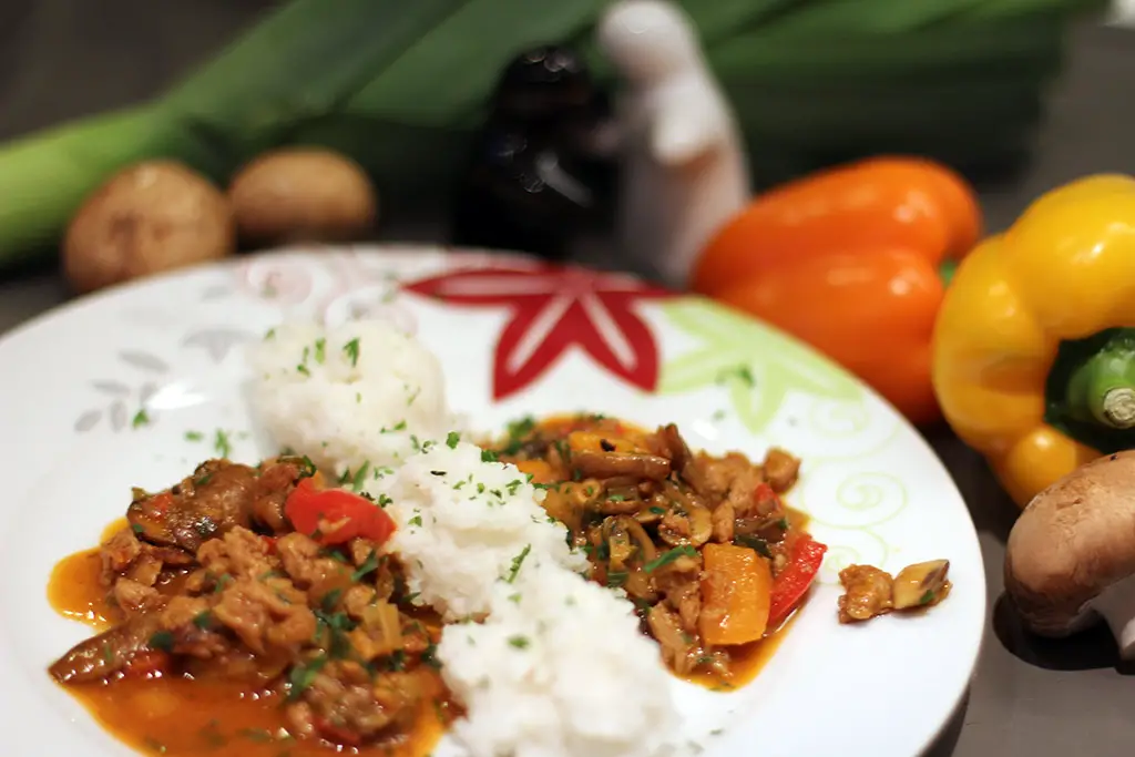 Rezept - Paprika Geschnetzeltes