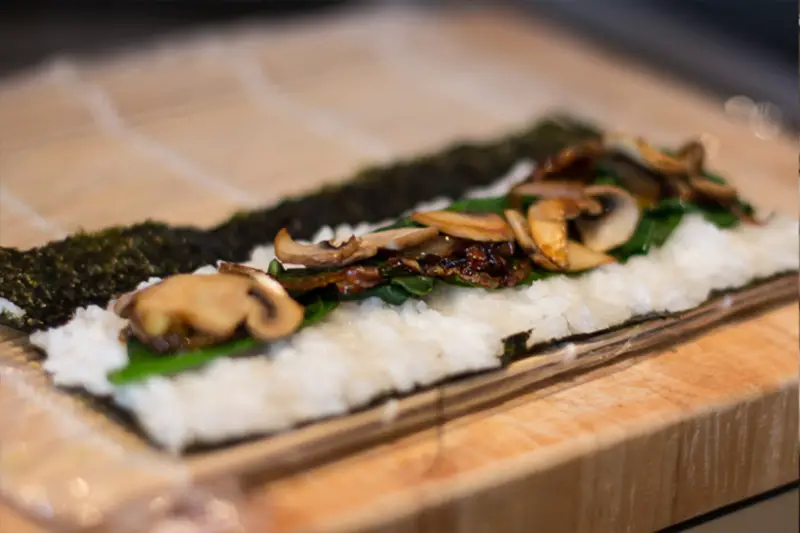 Vegane Maki Sushi Variation