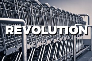 Einkaufswagen Supermarkt Revolution