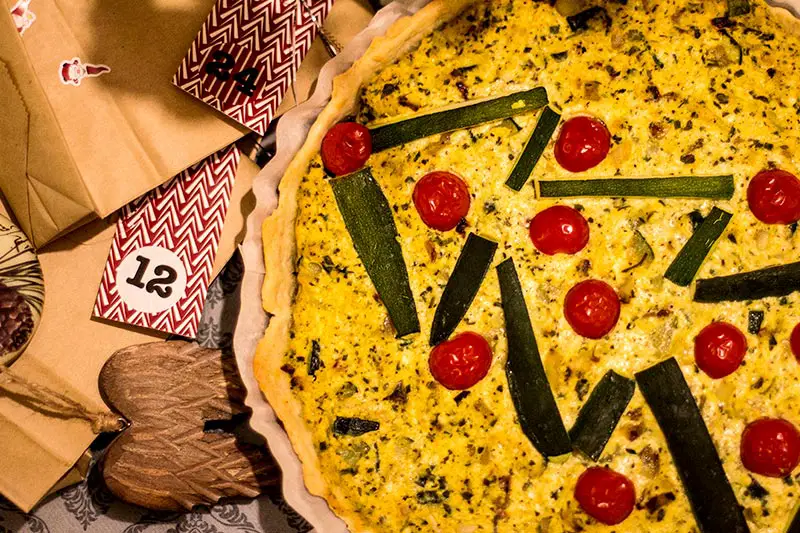 Weihnachts-Quiche