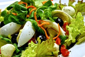 Salat Wintersalat gemischter Salat
