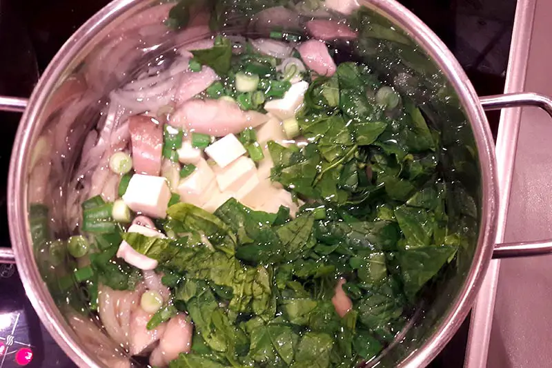 vegane Misosuppe zubereiten Zutaten kochen