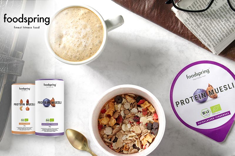 foodspring Protein Müsli