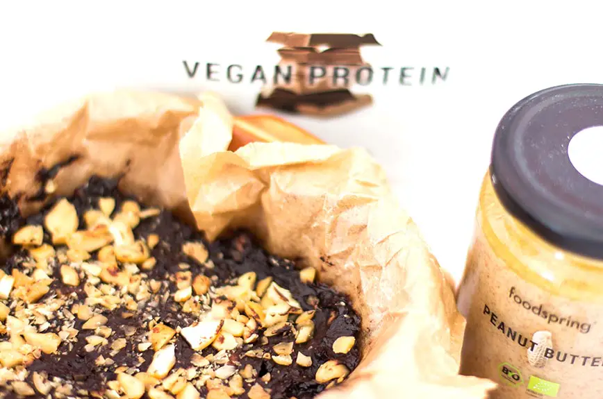Vegan Protein Brownie Zubereitung