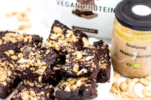 Vegan Protein Brownies