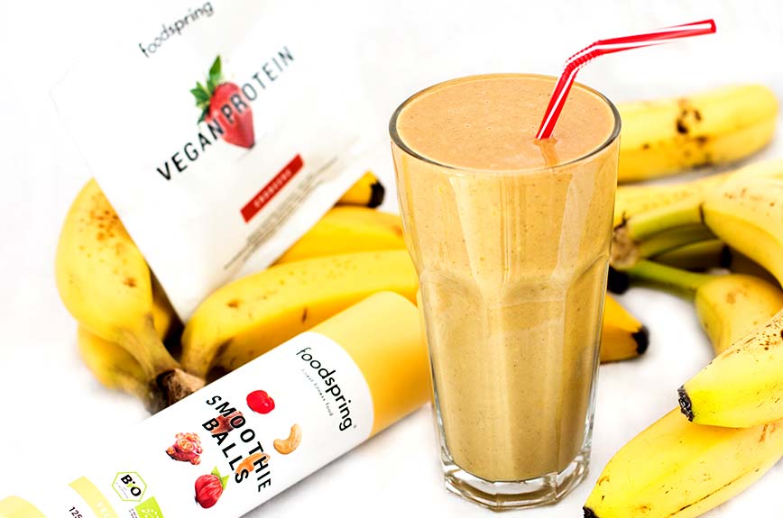 Protein Shake vegan selber machen rezept