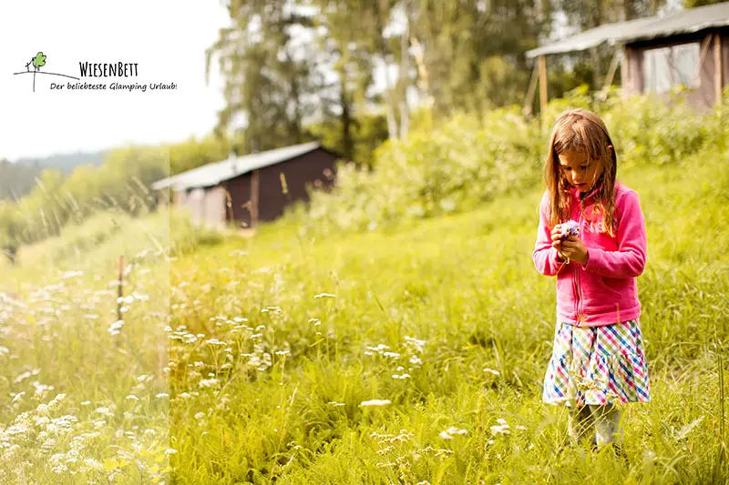 Back to Nature - Glamping im Wiesenbett