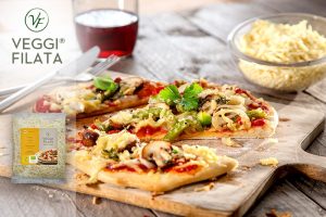 Veganer Pizza-Reibekäse