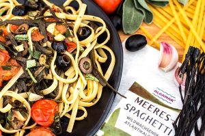 Salbei Linguine mit Meeresspaghetti