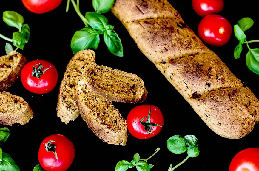 mediterranes Gewürzbrot Rezept vegan