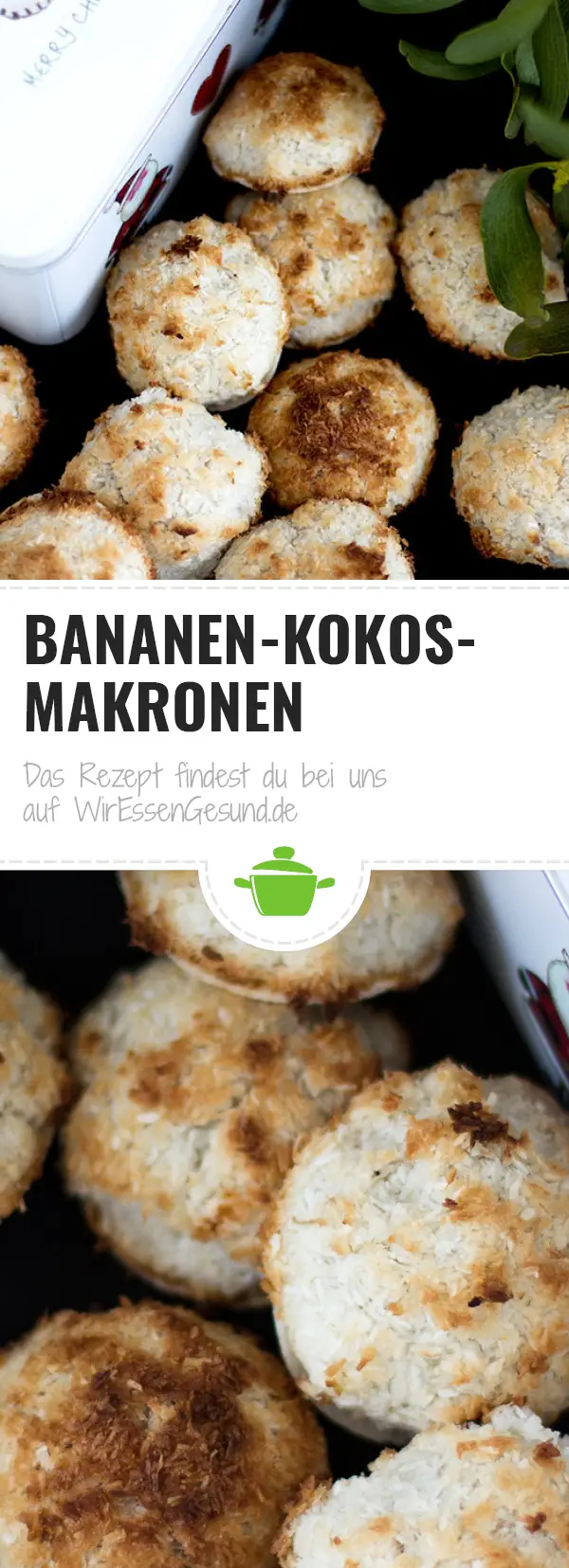 Banane-Kokos-Makronen (Rezept mit Bildern) | WirEssenGesund