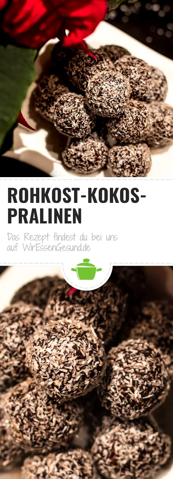 Kokos-Pralinen Rezept (Rohkostpralinen) | WirEssenGesund.de