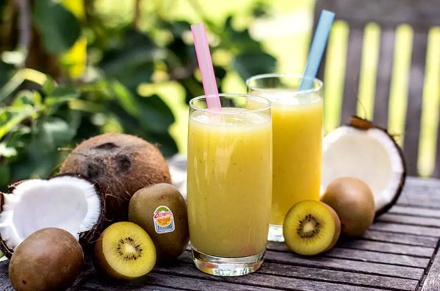 Kiwi Kokos Drink