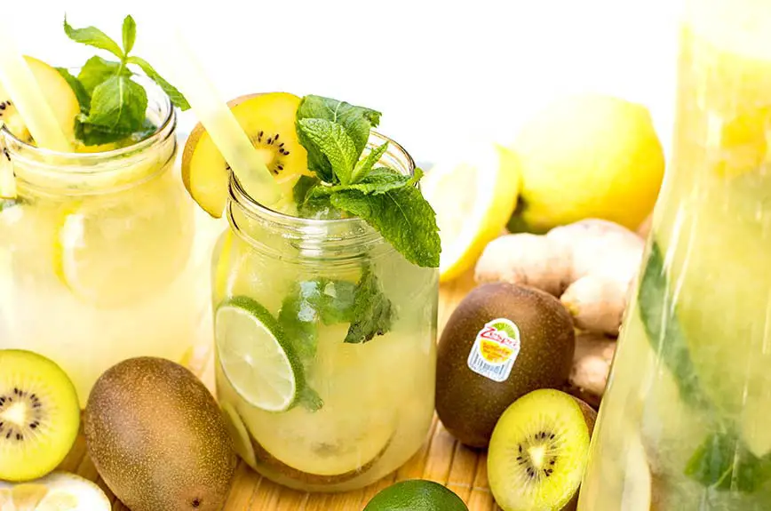 Kiwi Limonade Rezept