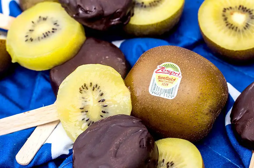 Kiwi Schoko Lolli Rezept