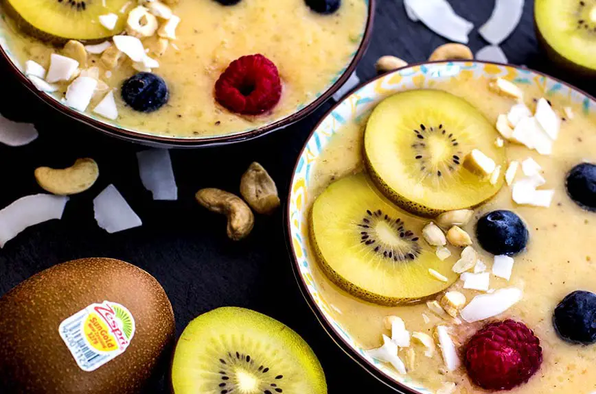 Smoothie Bowl Kiwi Rezept