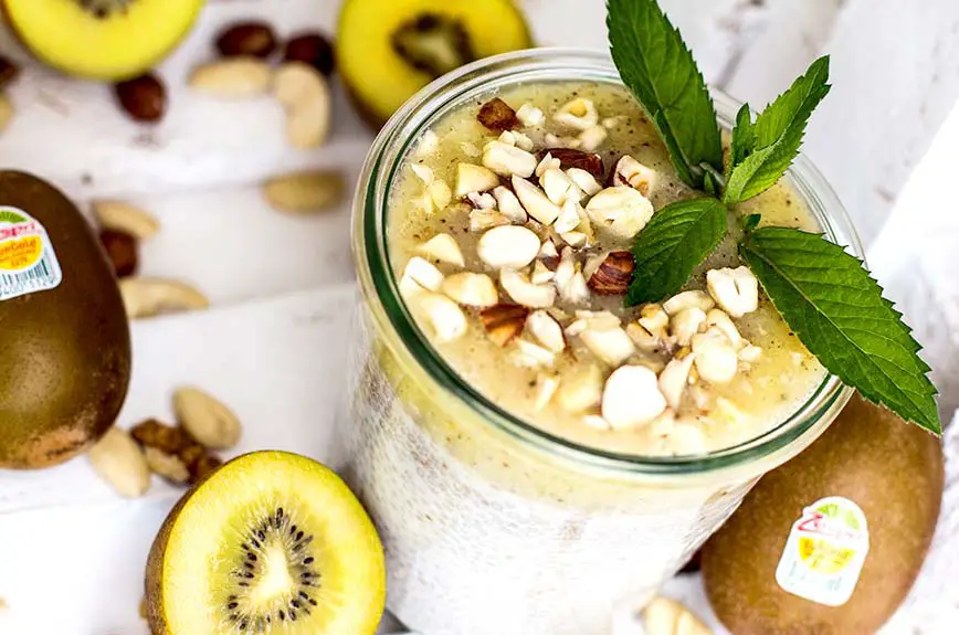 Kiwi Chia Pudding