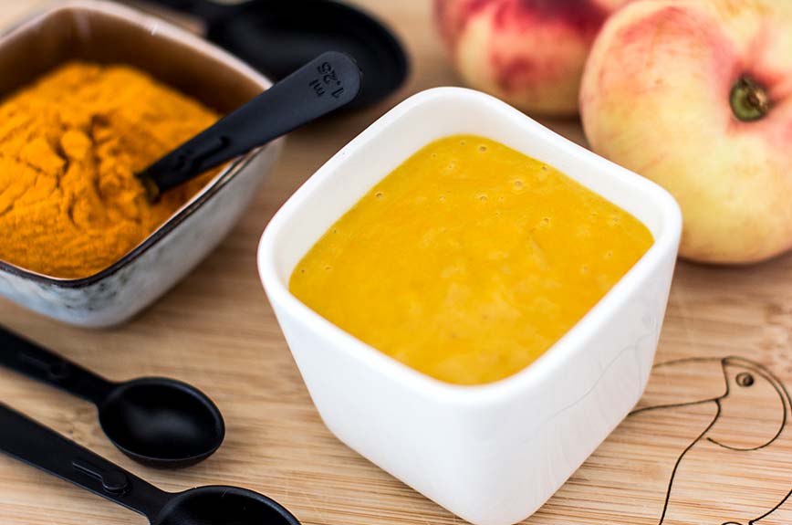 Pfirsich Kurkuma Dressing Rezept