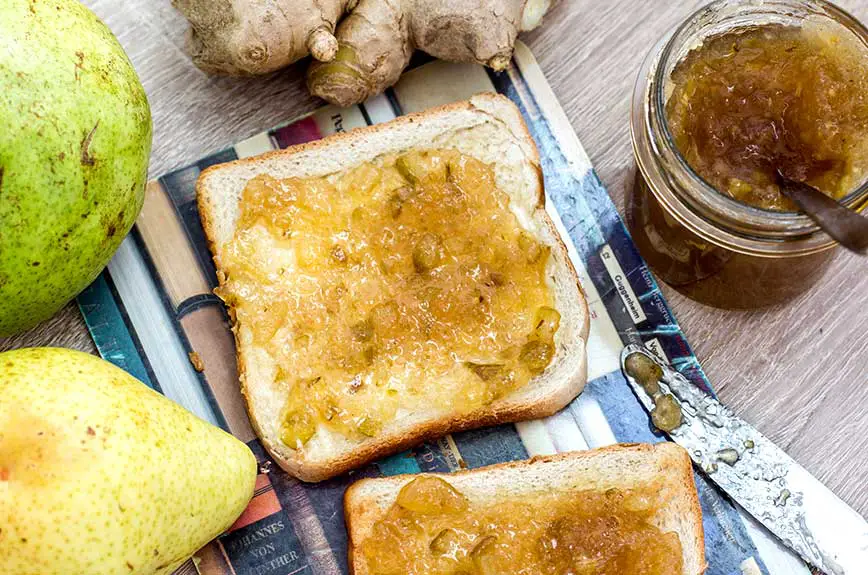 Birnen-Ingwer-Marmelade Rezept