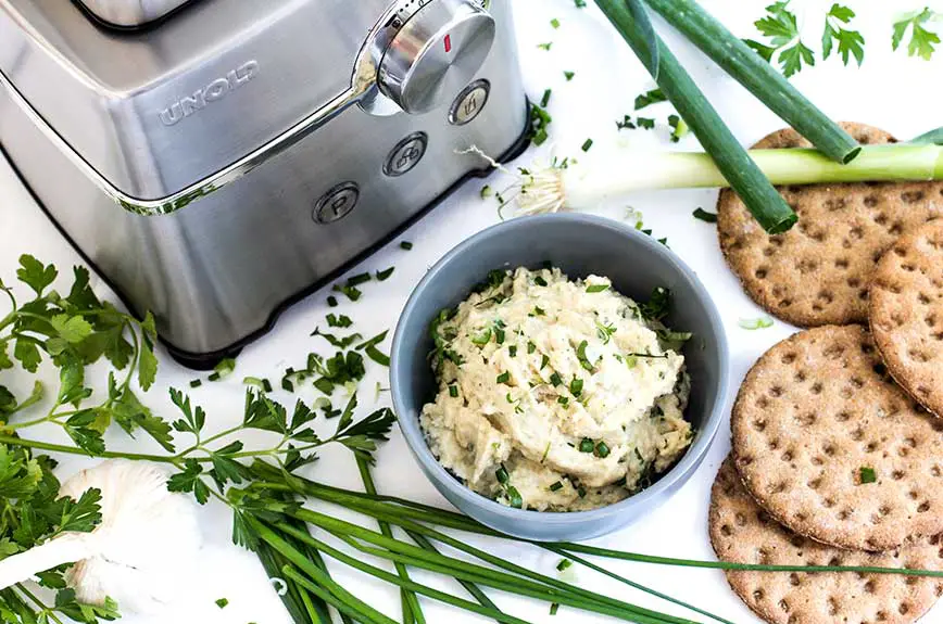 Veganer Kräuterfrischkäse - WirEssenGesund