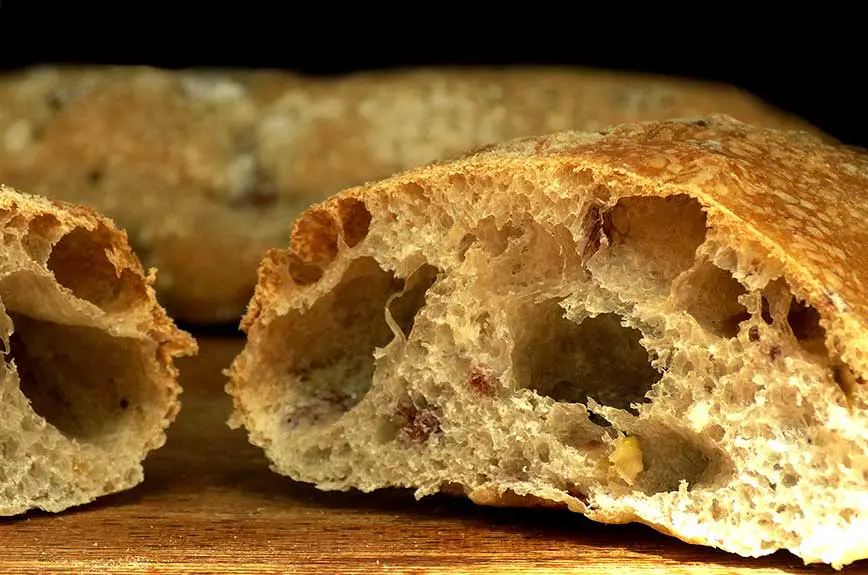 Ciabatta würzen