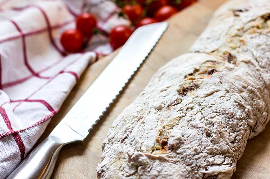 Tomatenbrot backen Rezept