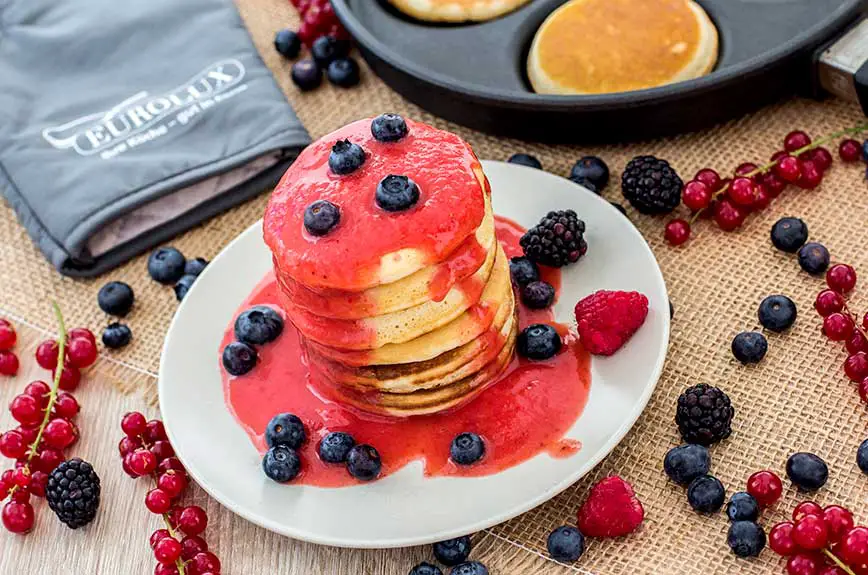 Fluffy vegan Pancakes (zuckerfrei)