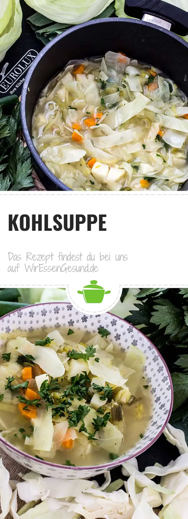 Traditionelle Kohlsuppe - Rezept auf WirEssenGesund .de