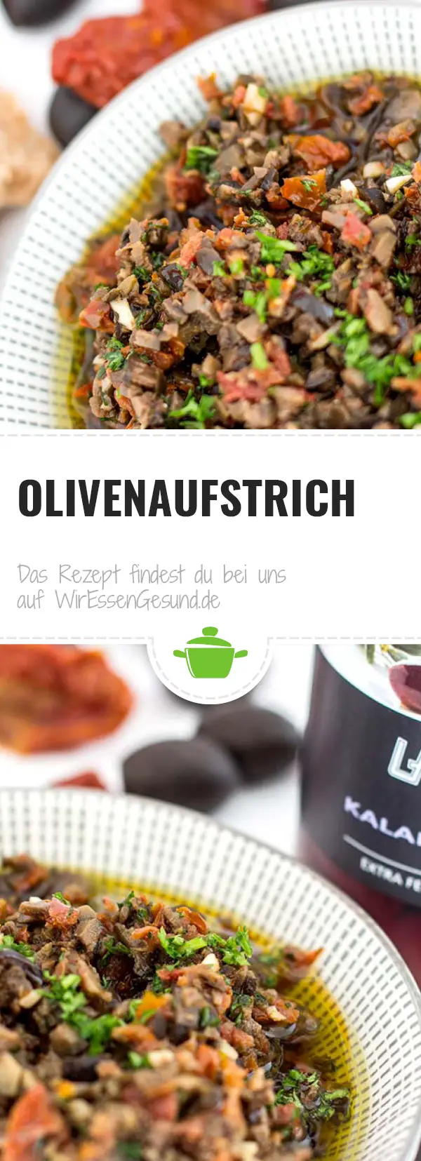 Mediterraner Olivenaufstrich - WirEssenGesund