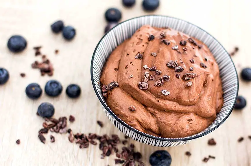 Vegane Mousse au Chocolat