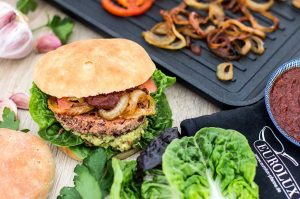 Sweet-Spicy Kidneybohnenburger