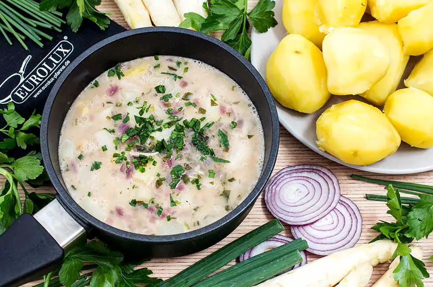 Spargelragout Rezept vegan