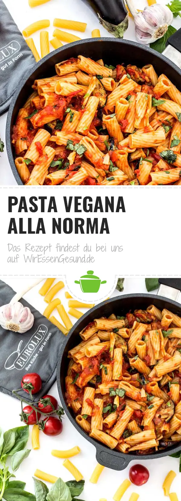 Pasta vegana alla Norma WirEssenGesund
