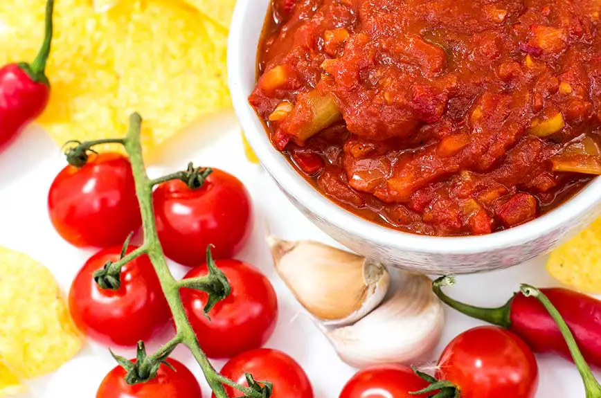 Feuriger Tomaten Dip Rezept