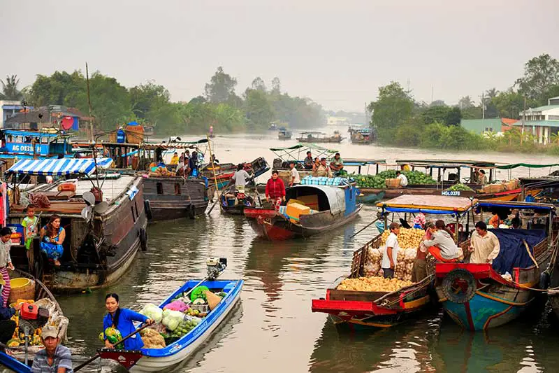 Floating Markets Vietnam