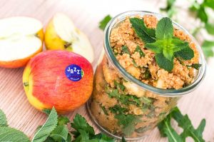 Orientalischer Apfel-Bulgursalat Rezept vegan