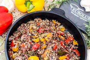 Paprika Quinoa Pfanne Rezept