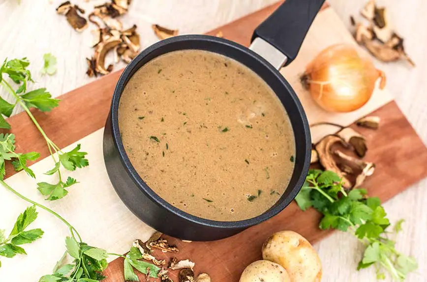 Steinpilzcremesuppe vegan Rezept