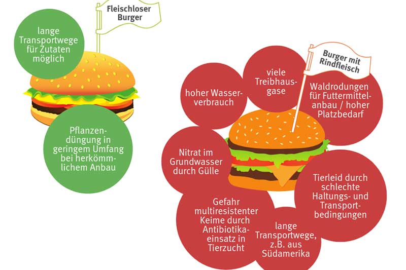 Veggieburger VS Fleischburger - Der große Test
