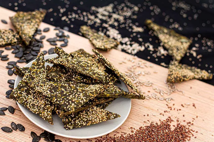 Matcha Cracker Rezept vegan