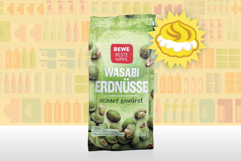 REWE Wasabi Erdnüsse