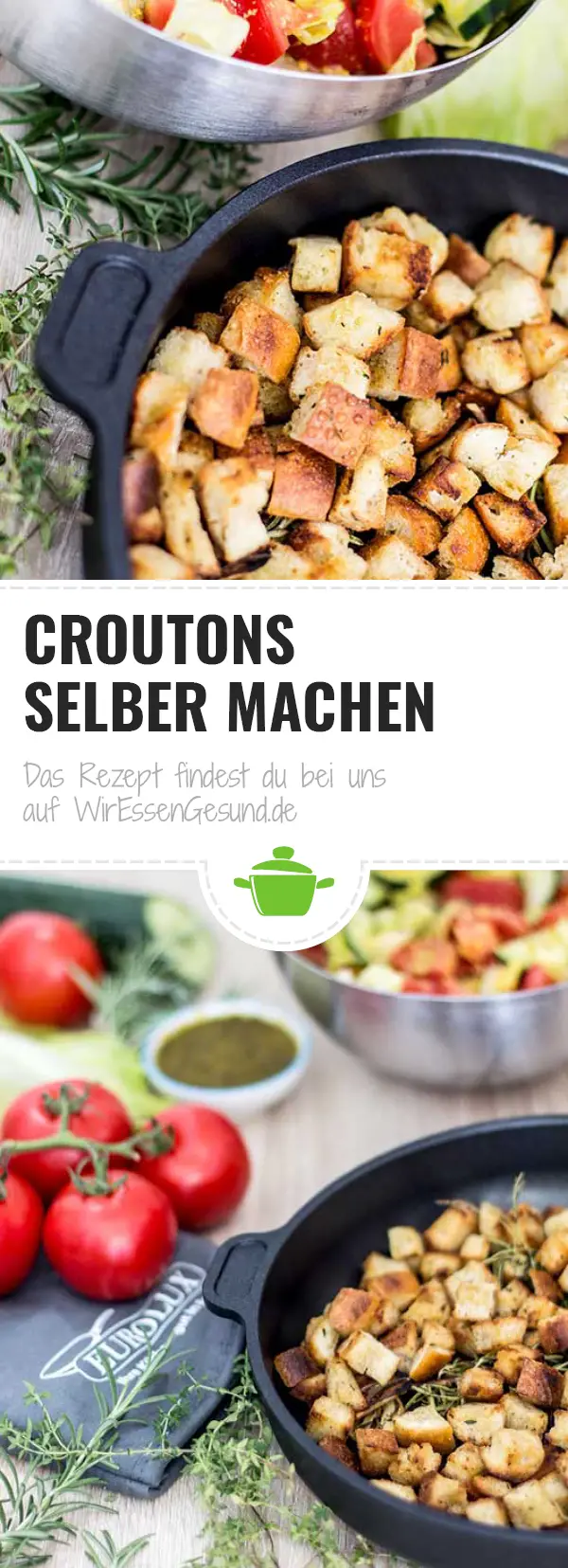 Croutons selber machen - WirEssenGesund