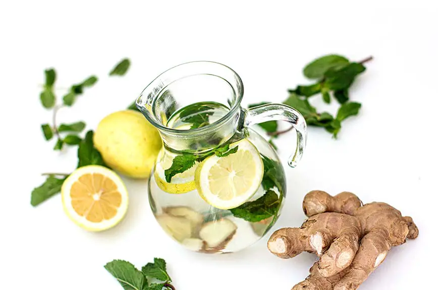 Ingwerwasser gesund Rezept